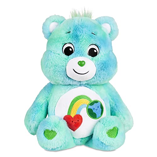 Bisounours - Peluche Touchanceux - 35 cm - Vert